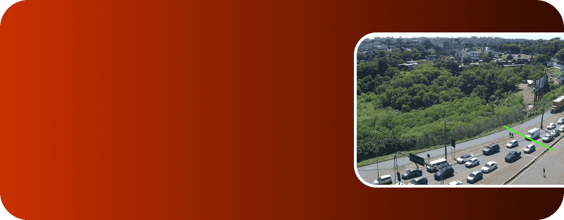 Quantos carros passarão na avenida?